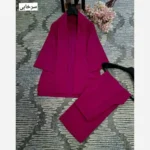 ست مانتو و شلوار طناز جنس میکرو کجراه درجه یک فری سایز - تصویر 3
