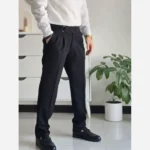 شلوار کمر ایتالیایی پارچه مازراتی - تصویر 2