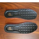 کفش طبی مردانه مدل پایپا رویه چرم مشکی سایز 40 تا 45
