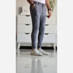 شلوار کتان اسپرت و جذب مردانه پارچه بنگال سایز بزرگ